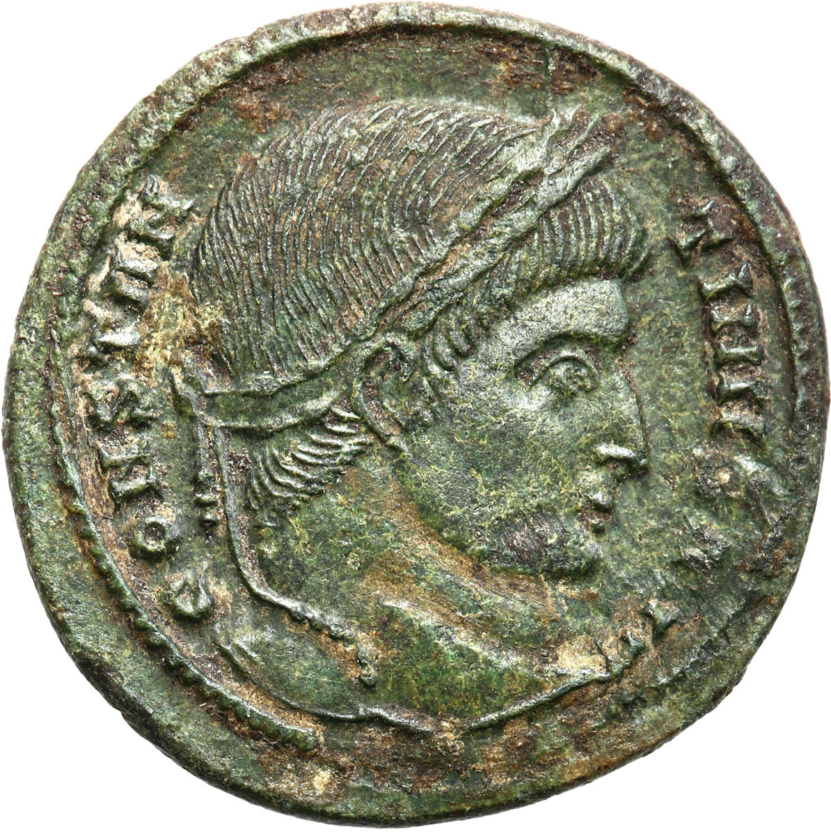 Cesarstwo Rzymskie, Follis, Konstantyn I Wielki 305 – 337 n. e., Rzym